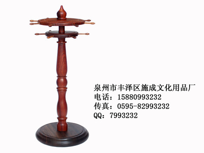 品味文房雅趣 施成文化红木塔形笔挂，传统工艺与现代个性的融合