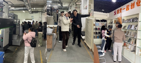南非留学生走访平阳企业 文化用品的跨文化交融之旅